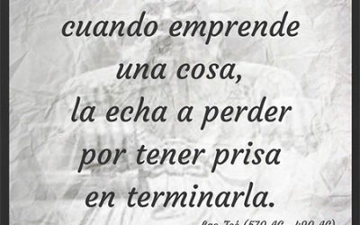 Frase célebre lao-Tsé – La Prisa